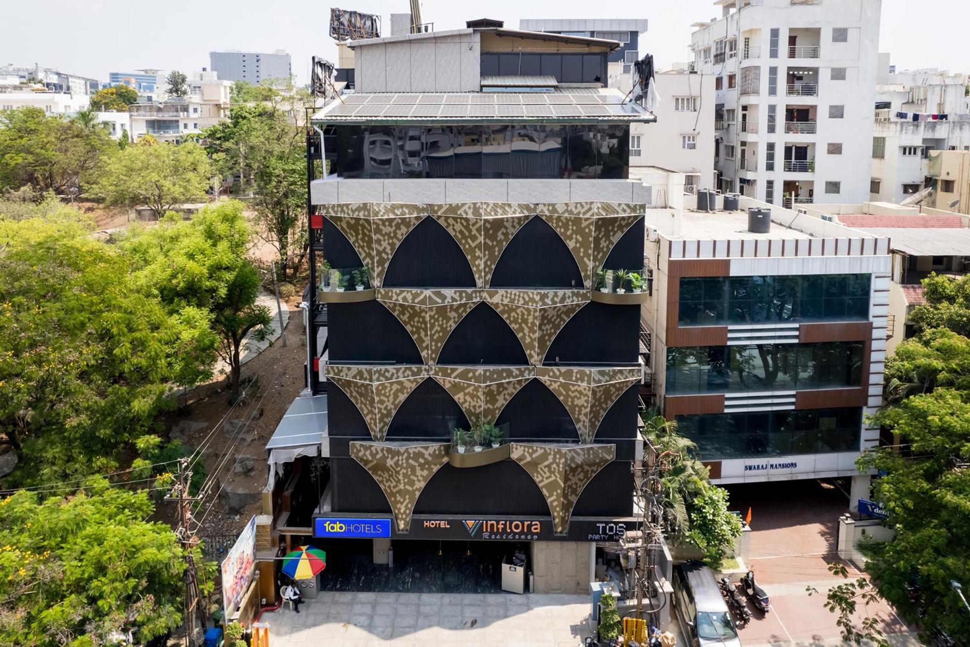 Hotel Oriva Vinflora Residency - Nr Lv Prasad Hospital, Banjara Hills Hajdarabad Zewnętrze zdjęcie