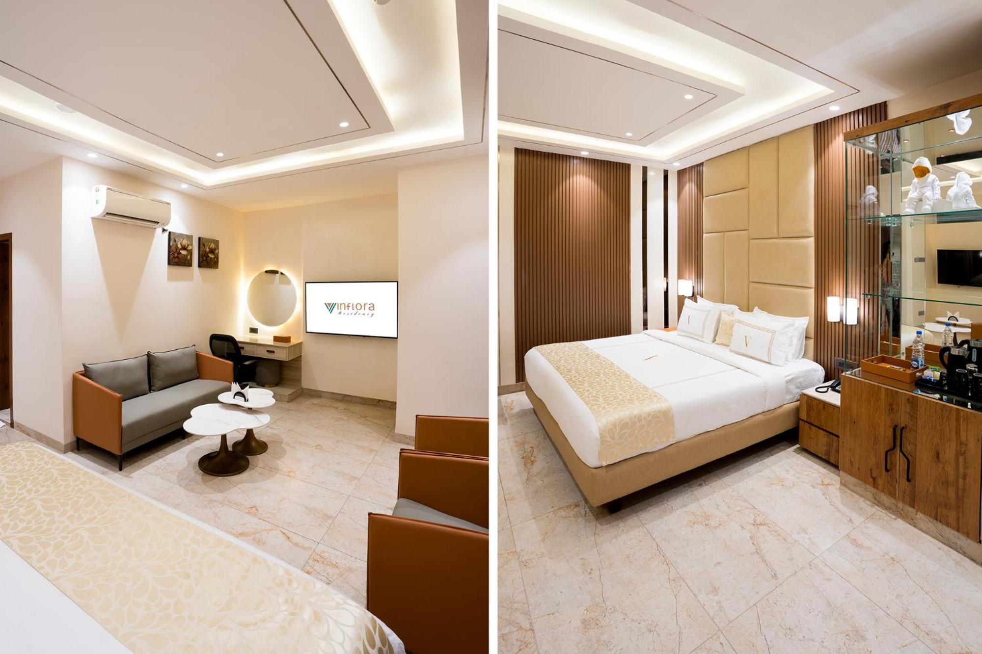 Hotel Oriva Vinflora Residency - Nr Lv Prasad Hospital, Banjara Hills Hajdarabad Zewnętrze zdjęcie